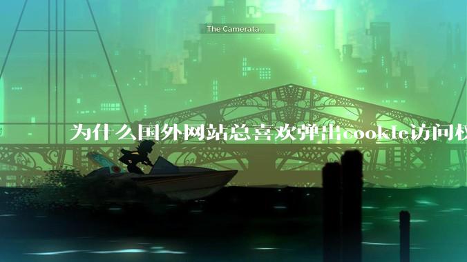为什么国外网站总喜欢弹出cookie访问权限弹窗，国内网站却没有，这么做有什么意义？